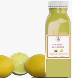 Sea Moss Lemonade in a bottle Dose of sunshine